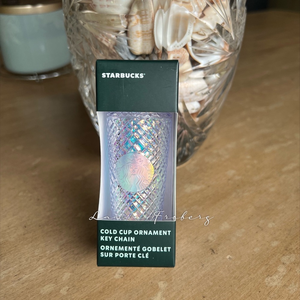 Starbucks Unicorn Jeweled Keychain